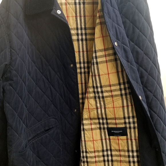 Burberry Dble Diamond Quilted Coat